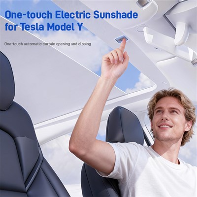 Elektrischer One-Touch-Sonnenschutz für Tesla Model Y